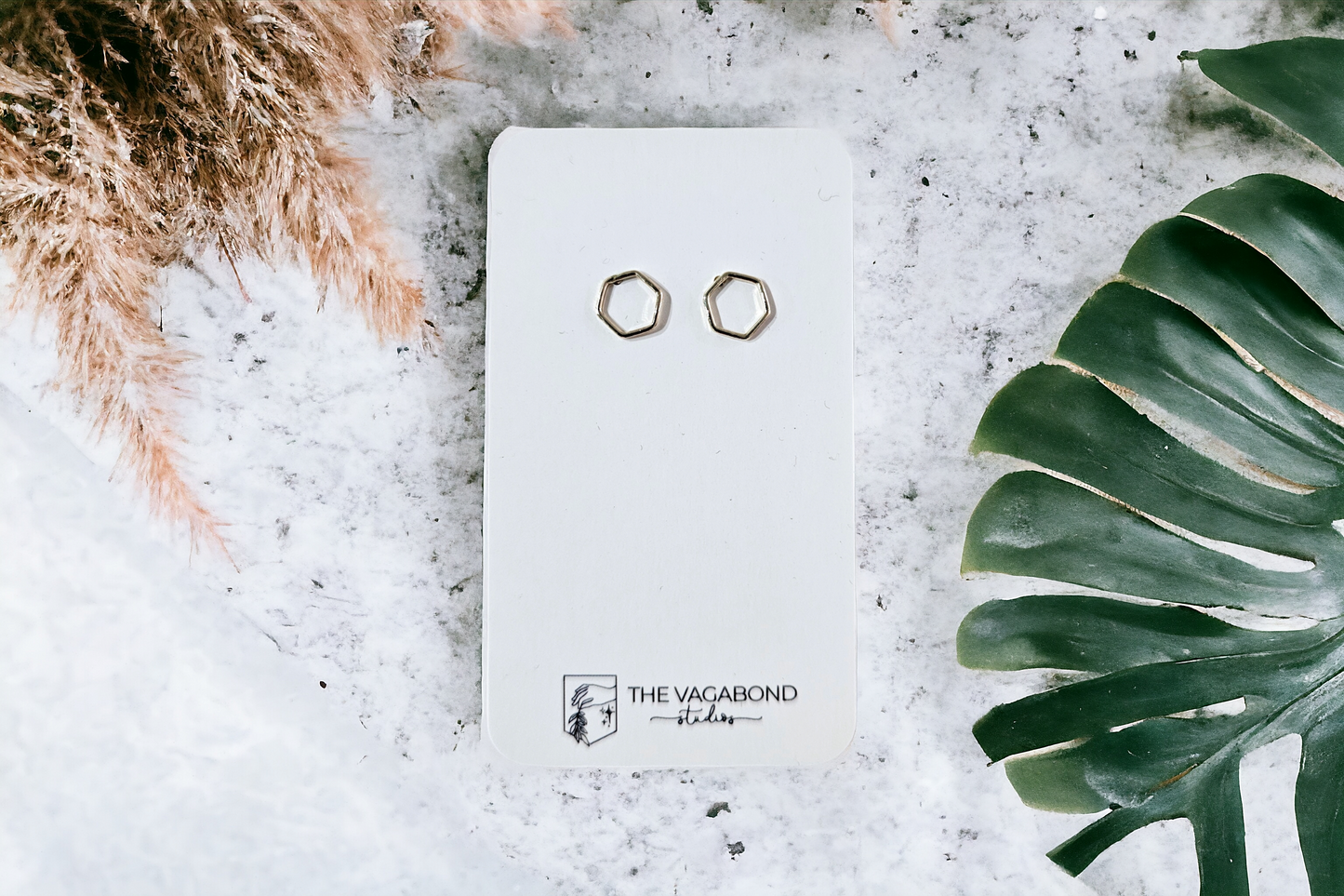Hexagon Studs