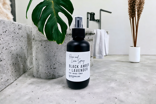 Black Amber + Lavender Room Spray