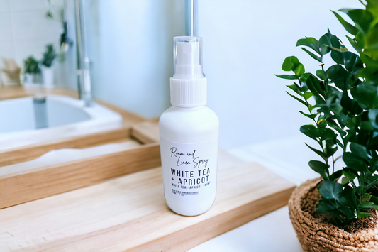 White Tea + Apricot Room Spray